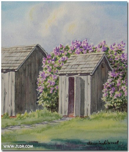 Old Fashioned Lilacs, Otoe Co, Nebraska