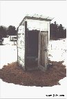 Wired Michigan Winter Outhouse