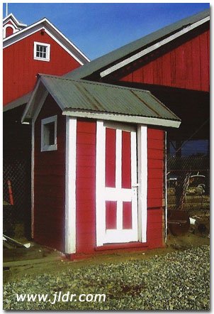 Craig Held farm Outhouse in Santa Paula, CA
