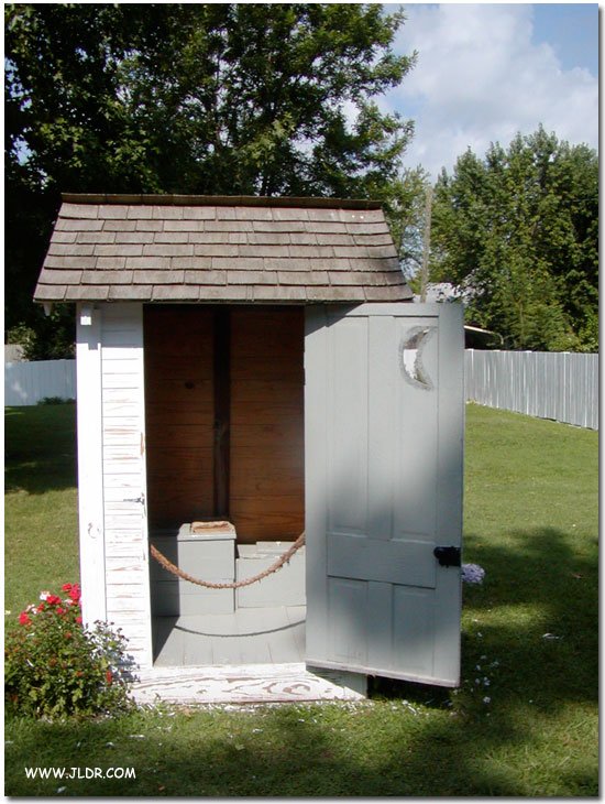 Harry S. Truman's Outhouse in Lamar, Missouri