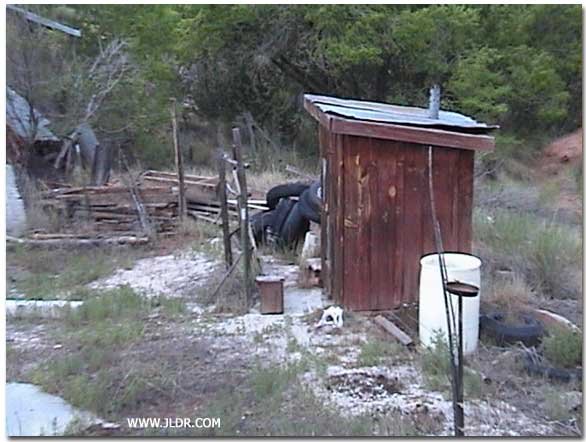 Jemez Outhouse near Santa Fe, NM