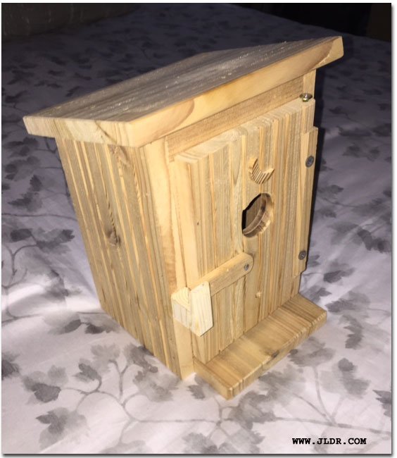 Wood Outhouse for Birds