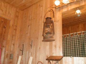 An old lantern could be used too