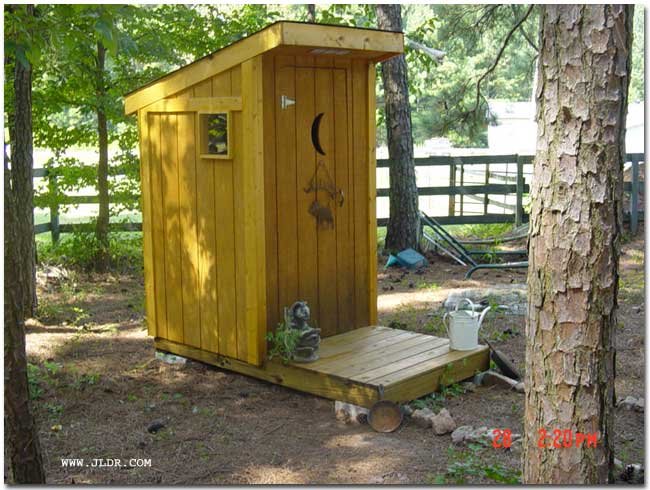 Woodcraft Outhouse Plans, How to Build an Out House