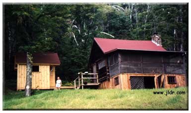 The New Outhouse at the New Hampshire Cabin