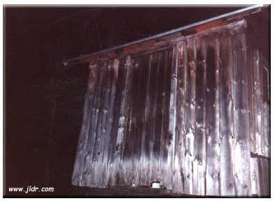 The Old Outhouse by Moonlight