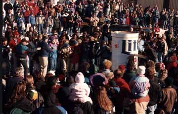 The Crowd at the Outhouse Races