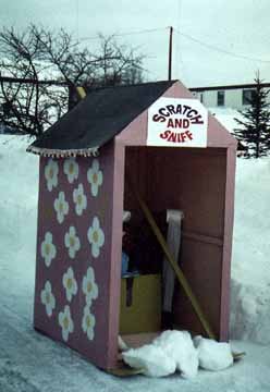 Scratch and Sniff Outhouse