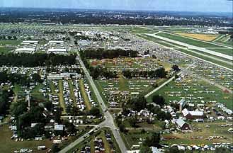 Aerial View of Oshkosh's Whitman Field
