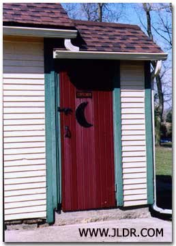 3-Seater Attached Outhouse