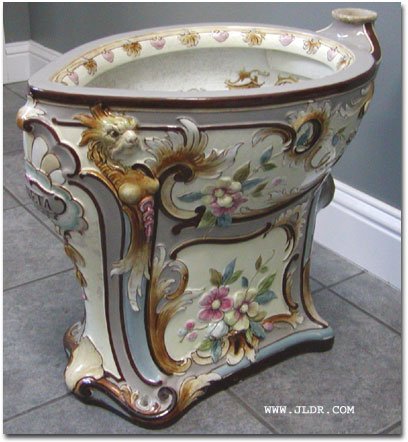 Victorian Porcelain Toilet
