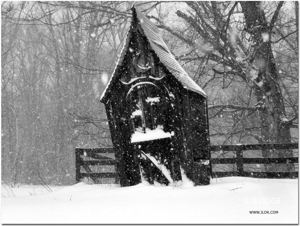 Witchy Oldham County Kentucky Outhouse