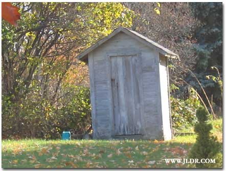 Michigan Outhouse near another Vineyard