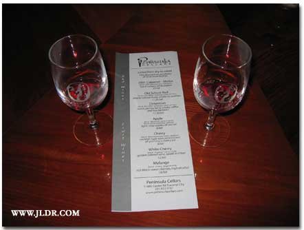 Wine Tasting at a Michigan Vineyard
