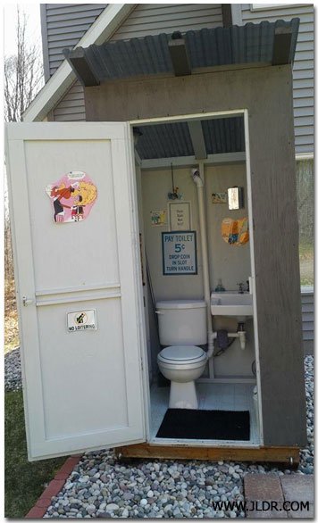 Northern Michigan Outhouse