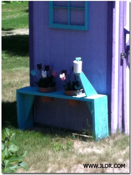 Unique Outhouse Toilet Paper Holder