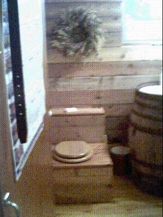 Indoor Outhouse in Spokane Washington