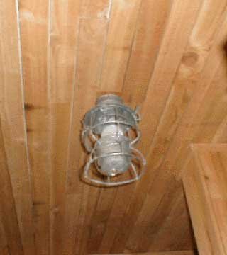 Use the switch to turn on this light