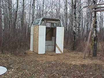 A Chevy Blazer Outhouse