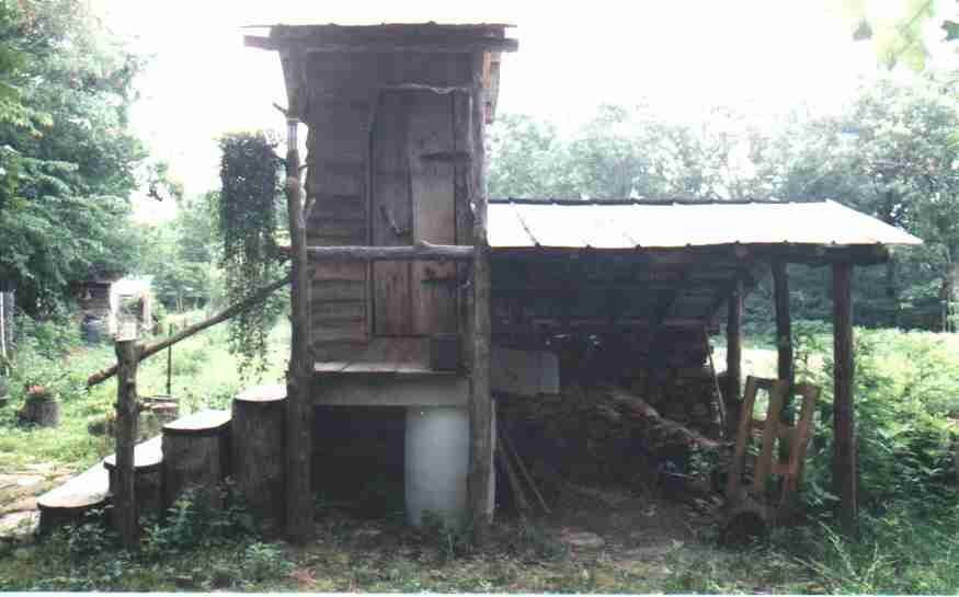 Full frontal view of the Sky Crapper and Woodpile