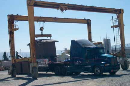 Ever wondered how they might load and transport a concrete outhouse?