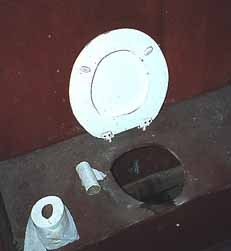 An Outhouse Hole with a Seat!