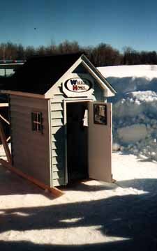 A Wausau Homes Outhouse