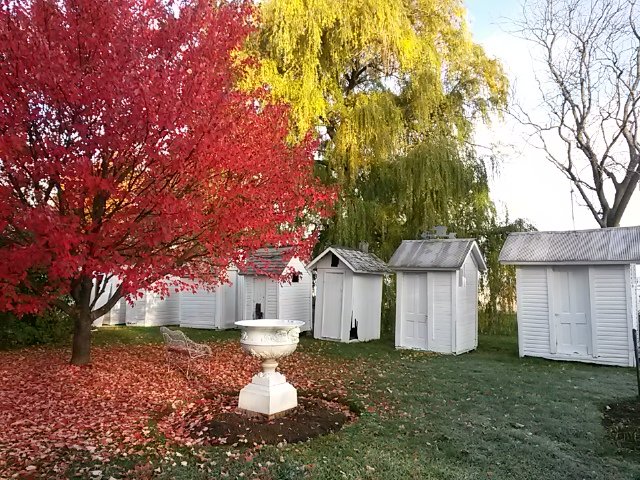 Outhouse Collection near Blaine, Illinois