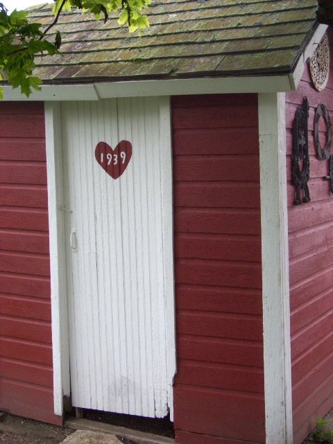 Outhouse Collection near Blaine, Illinois