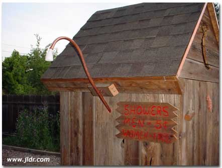 Women's Showers are Free!