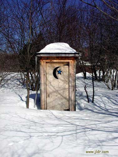 A Beautiful Quebec Outhouse