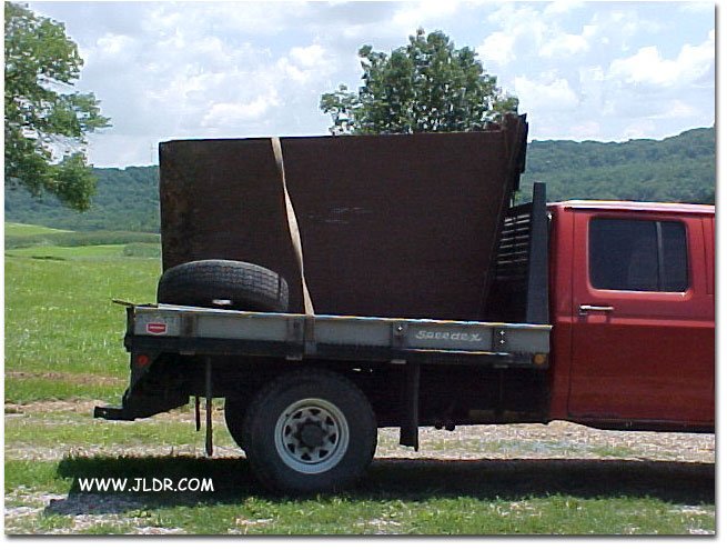 All loaded and ready to move to the new location