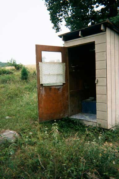 Zep, Virginia Hunt Camp Outhouse